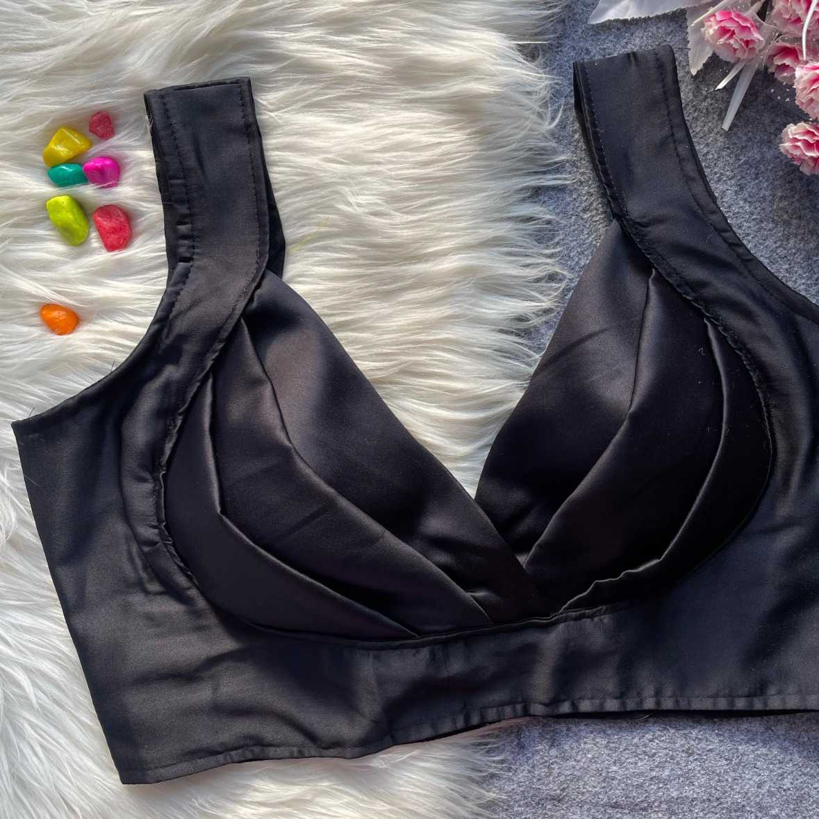 Ynf Malay Satin Silk KESH411 amina Readymade Blouses Wholesale Blouse Cotton Blouse Party Wear Blouse Manufacturer- Kapda Export