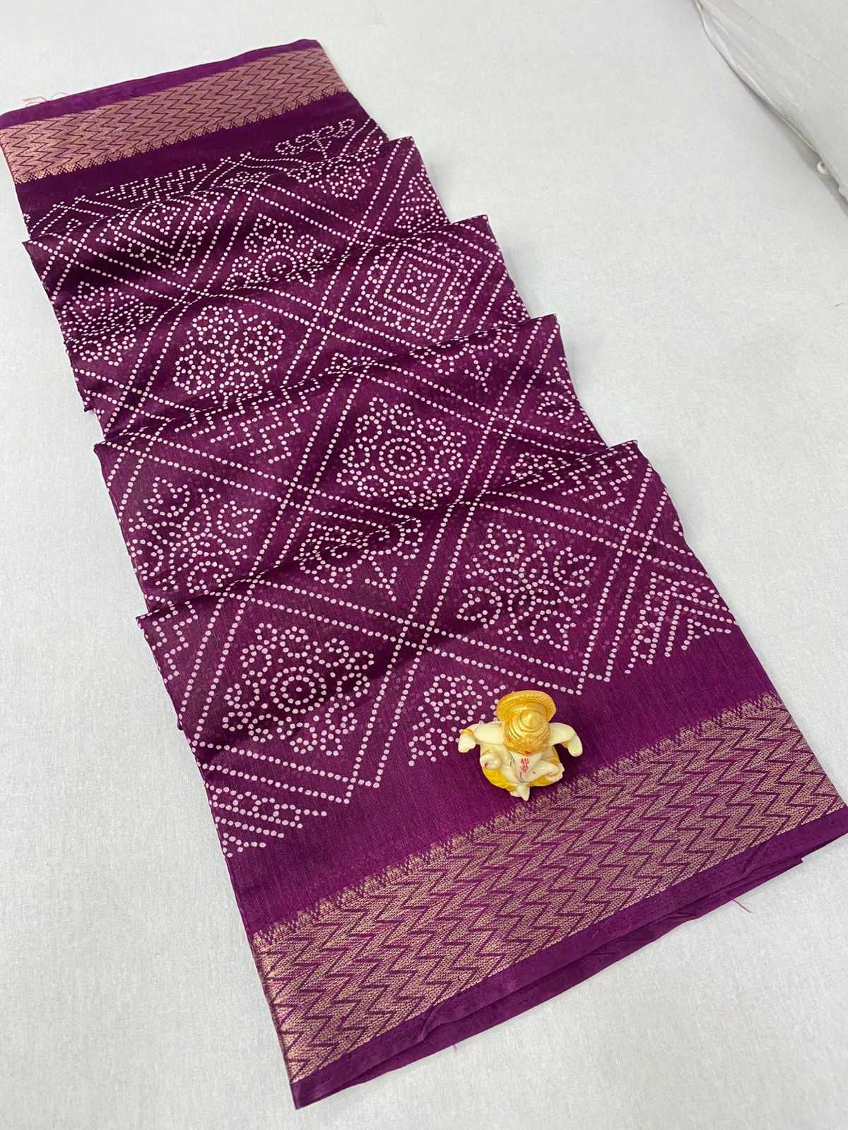 Ynf Muslin Cotton KESH718 SYMPHONY Sarees Wholesale Batik Sarees Embroidered Sarees Bandhani Bandhej Sarees Manufacturer- Kapda Export