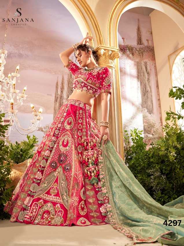 Ynf Premium Silk KESH113 Sanjana Kalyanam Lehengas Wholesale Bridal Lehenga Silk Lehenga Embroidered Lehenga Manufacturer- Kapda Export