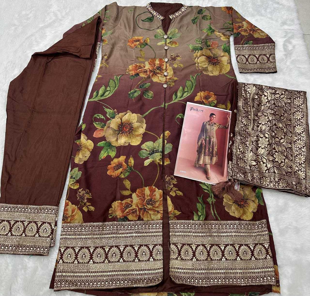 Ynf Premium Silk KESH704 SAYURI 10095 Suits & Dresses Wholesale Printed Suits Designer Suits Silk Suits Manufacturer- Kapda Export