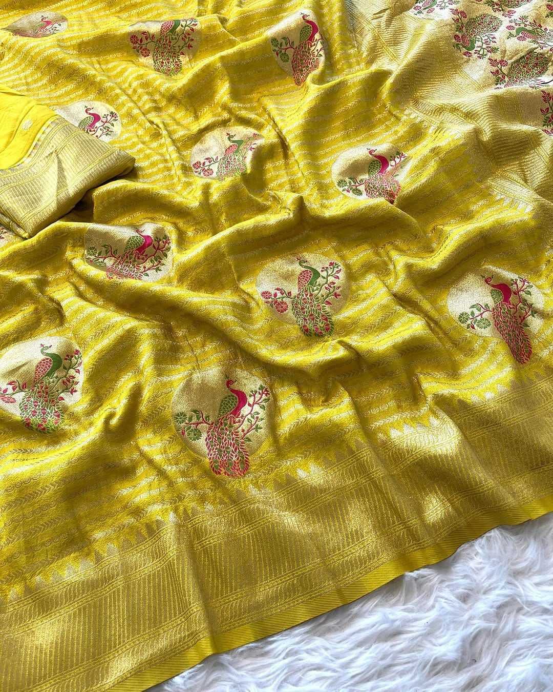 Ynf Pure Cotton KESH484 RAM Sarees Wholesale Fancy Sarees Crape Satin Sarees Zari Border Sarees Manufacturer- Kapda Export