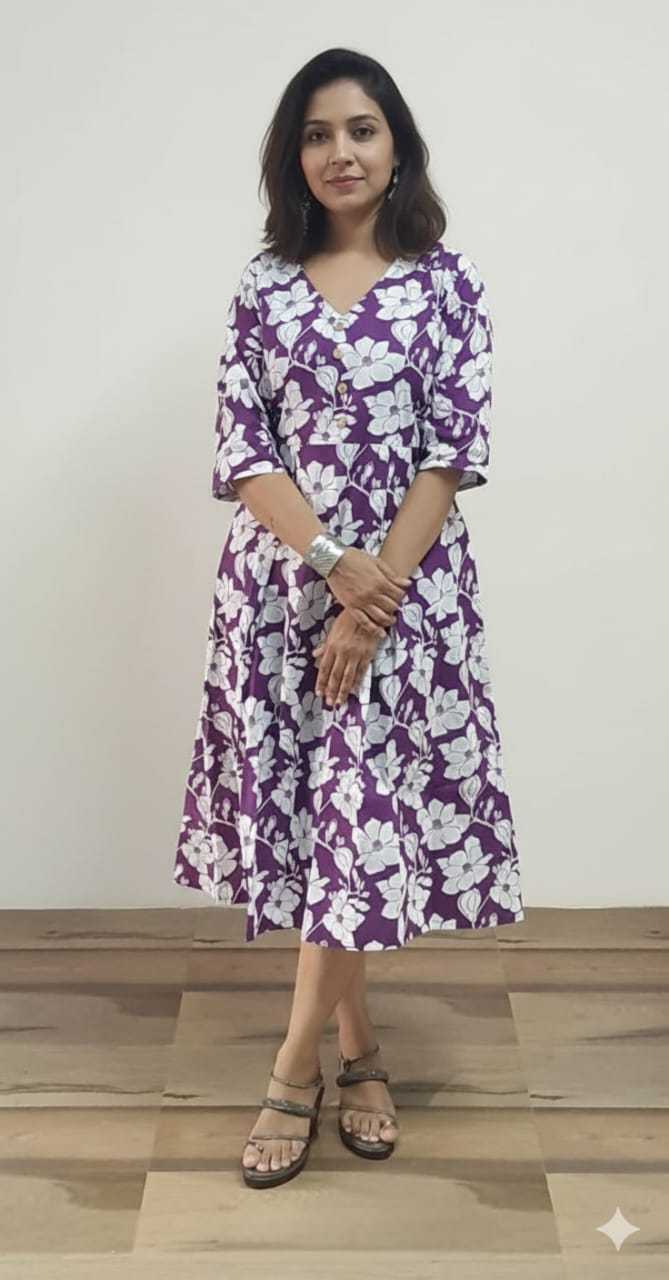 Ynf Pure Cotton KESH585 170 Suits & Dresses Festive Collections Wholesale Casual Dresses A-Line Dresses Cotton Dresses Manufacturer- Kapda Export