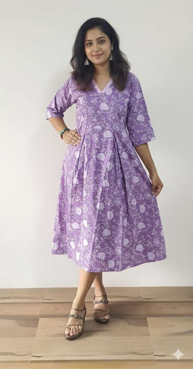 Ynf Pure Cotton KESH585 170 Suits & Dresses Festive Collections Wholesale Casual Dresses A-Line Dresses Cotton Dresses Manufacturer- Kapda Export