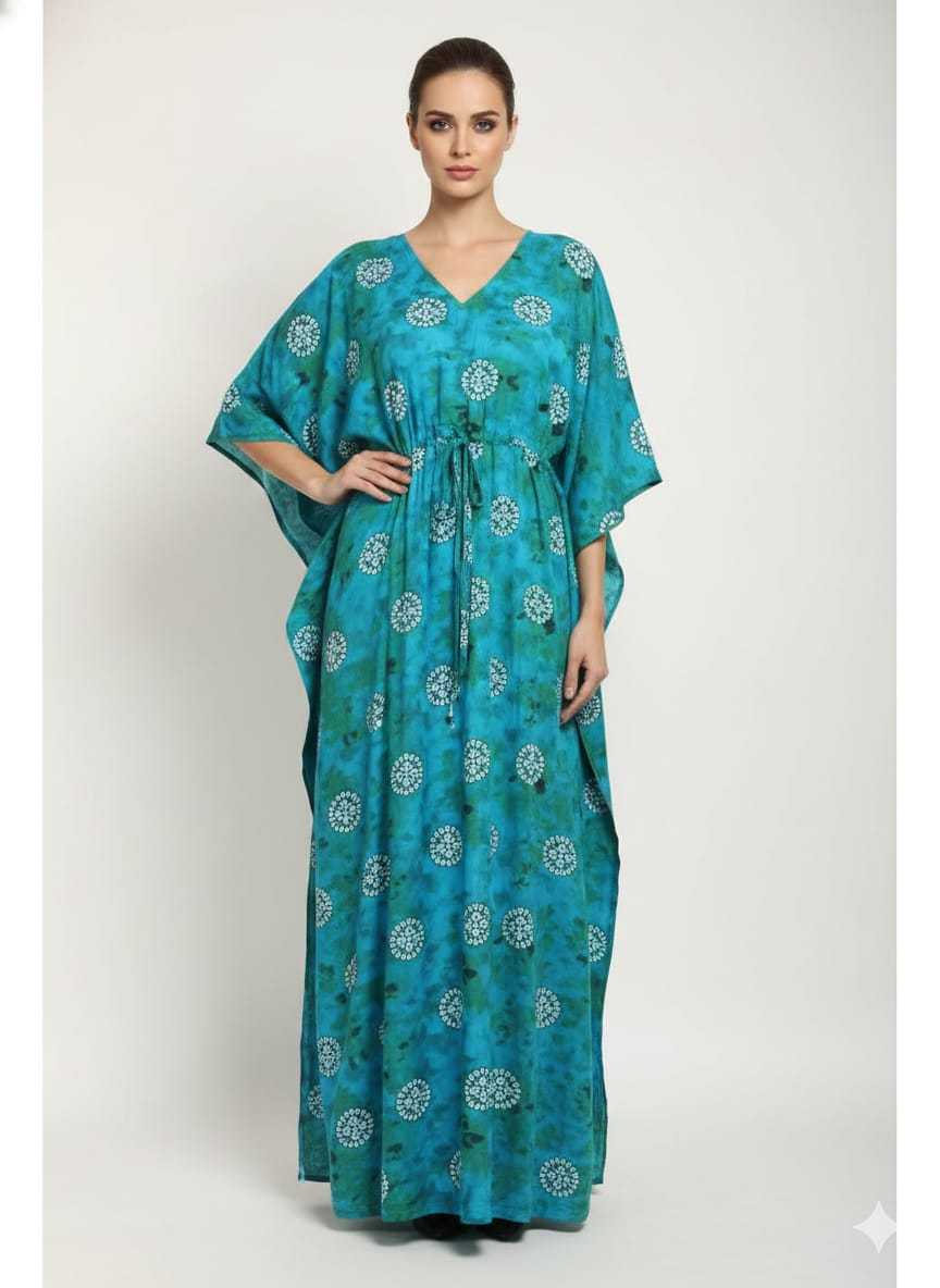 Ynf Pure Cotton KESH585 173 Suits & Dresses Western Wears Wholesale Casual Dresses Kaftan Dresses Night Wear Manufacturer- Kapda Export