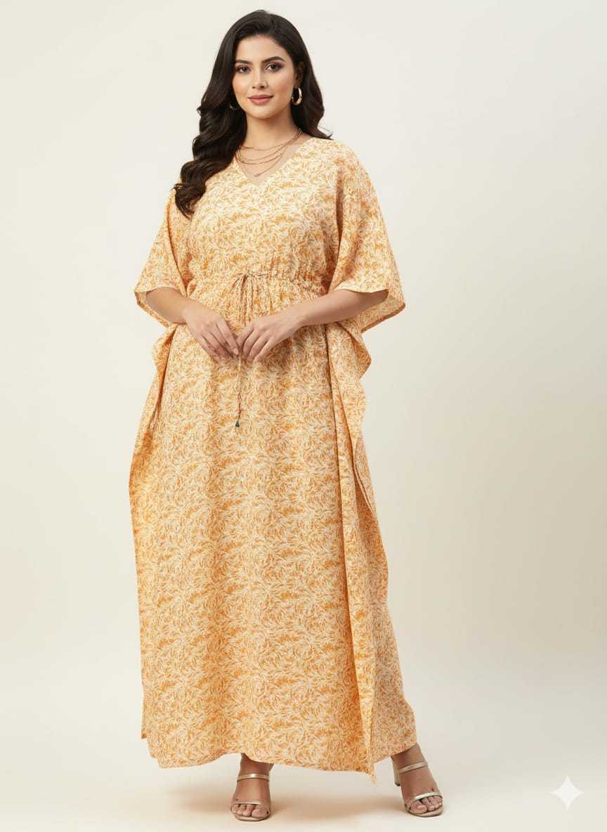 Ynf Pure Cotton KESH585 173 Suits & Dresses Western Wears Wholesale Casual Dresses Kaftan Dresses Night Wear Manufacturer- Kapda Export