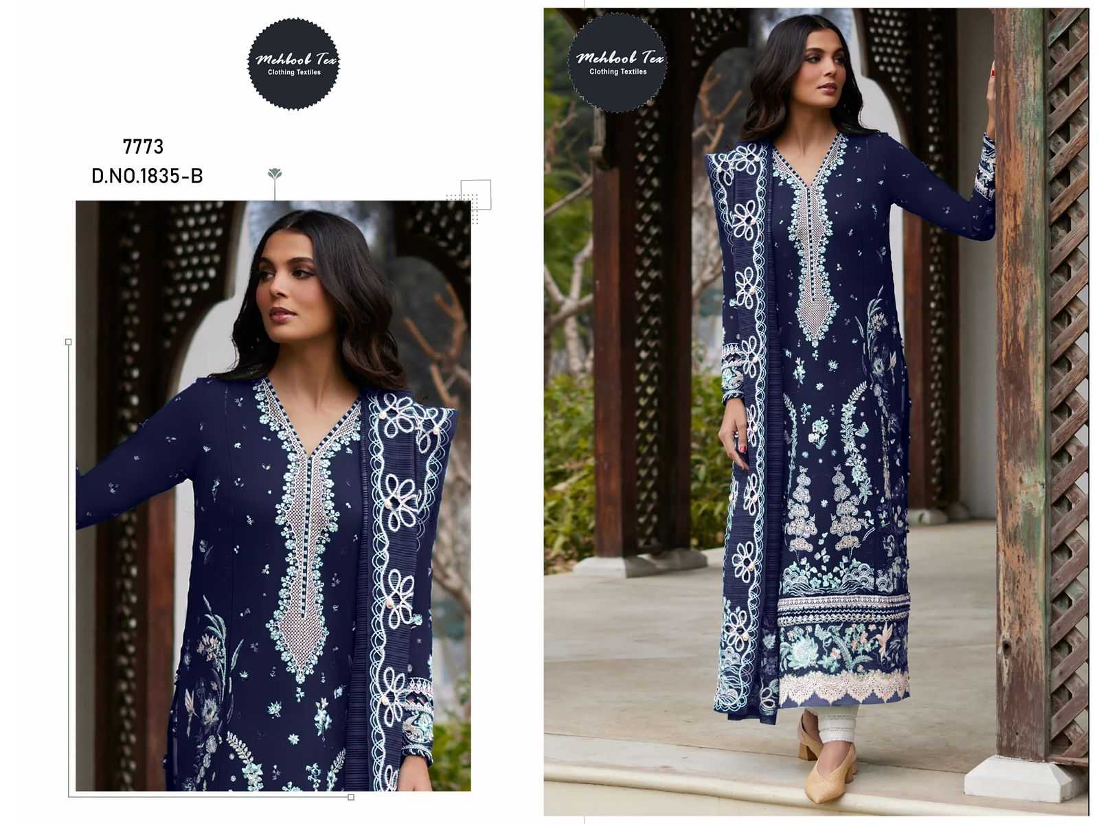 Ynf Pure Cotton KESH586 MEHBOOB 1835 Kurti Wholesale Cotton Kurtis Kurti Bottom With Dupatta Embroidered Kurtis Manufacturer- Kapda Export