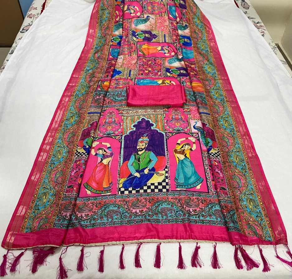 Ynf Pure Silk KESH592 arrow zari Silk Sarees Wholesale Printed Silk Saree Zari Border Silk Sarees Pashmina Silk Sarees Manufacturer- Kapda Export