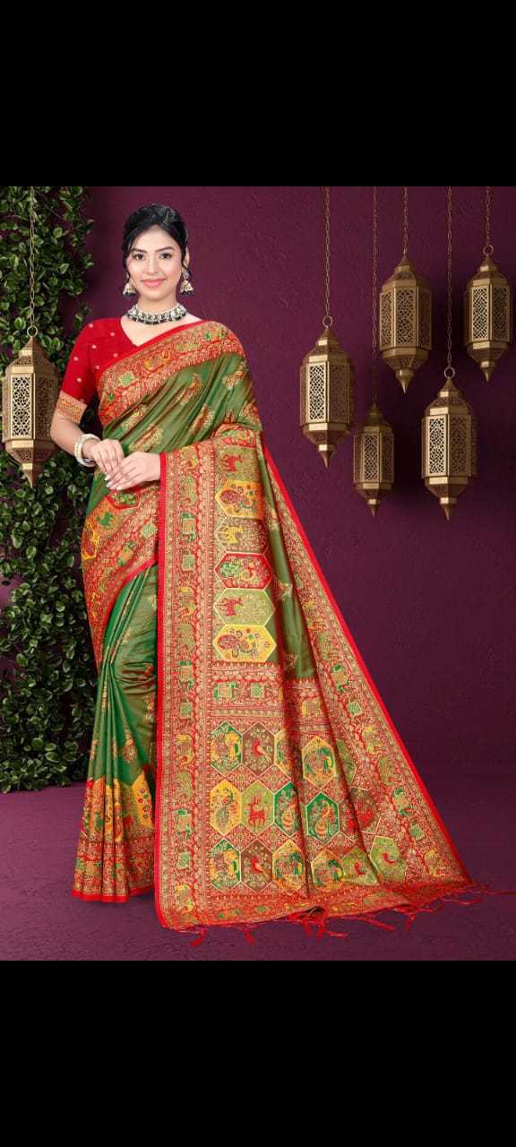 Ynf Pure Silk KESH724 19 Silk Sarees Wholesale Paithani Sarees Soft Silk Sarees Pashmina Silk Sarees Manufacturer- Kapda Export