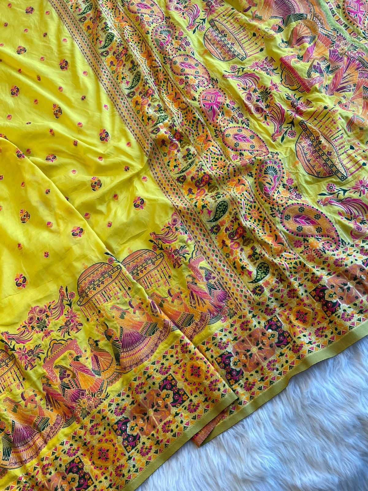 Ynf Pure Soft KESH484 KALA Silk Sarees Wholesale Fancy Silk Sarees Zari Border Silk Sarees Pashmina Silk Sarees Manufacturer- Kapda Export