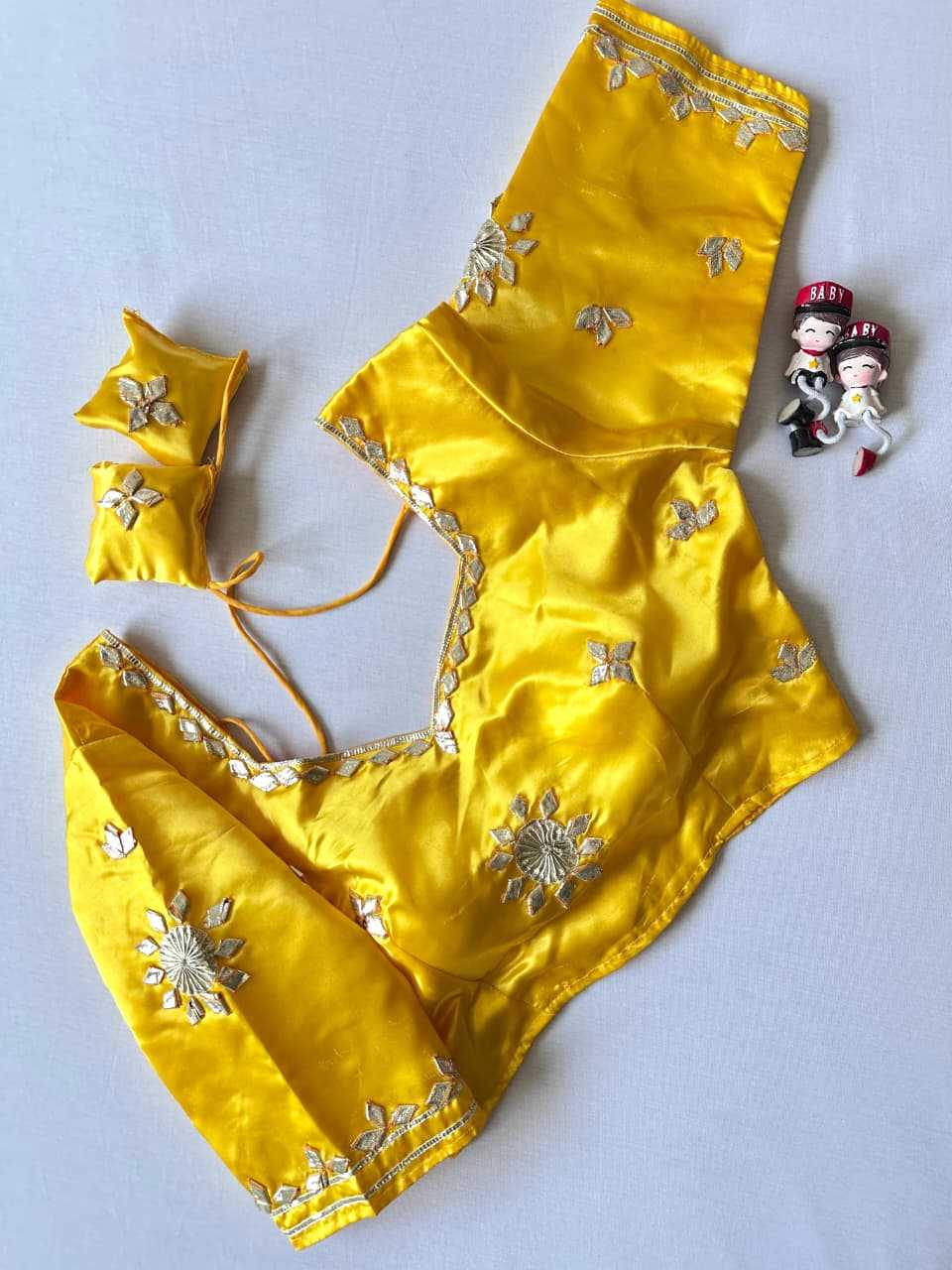 Ynf Satin KESH437 003 Readymade Blouses Wholesale Blouse Party Wear Blouse Fashion Blouse Manufacturer- Kapda Export