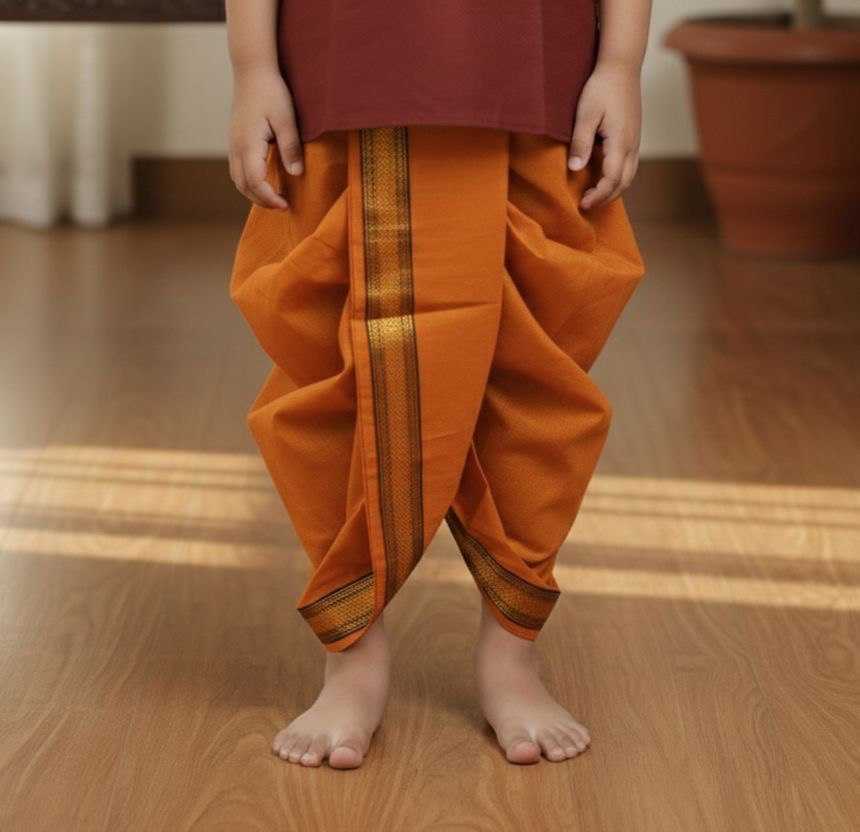 Ynf Silk KESH650 kidos Kids Wear Wholesale Kids Dhoti Kurta Kids Traditional Outfits Boys Ethnic Wear Manufacturer- Kapda Export