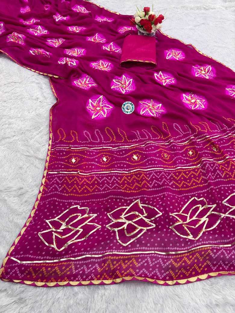 Ynf Soft Gold Crush KESH584 ART Sarees Wholesale Printed Sarees Embroidered Sarees Gota Work Saree Manufacturer- Kapda Export