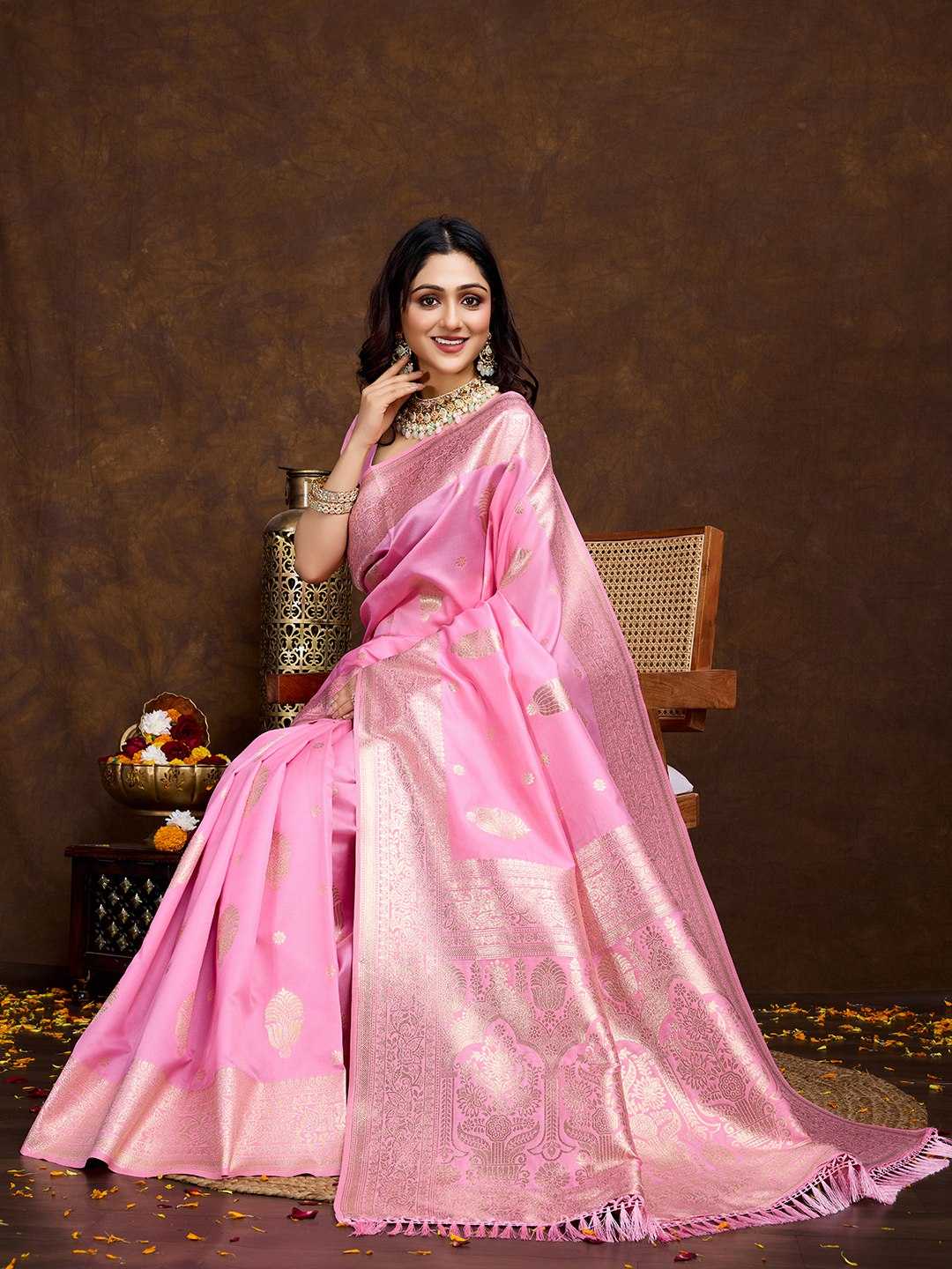 Ynf Soft Silk KESH705 MEENA Silk Sarees Festive Collections Wholesale Kanjivaram Silk Sarees Silk Sarees With Blouse Festival Silk Sarees Manufacturer- Kapda Export