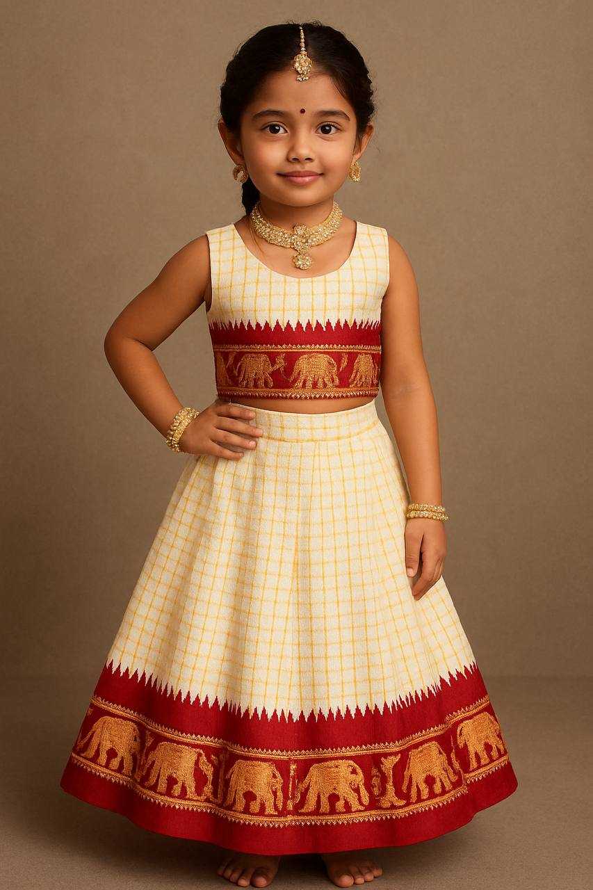 Ynf Soft Silk KESH709 17 Kids Wear Wholesale Kids Co-ord Set Kids Lehenga Choli Girls Ethnic Wear Manufacturer- Kapda Export