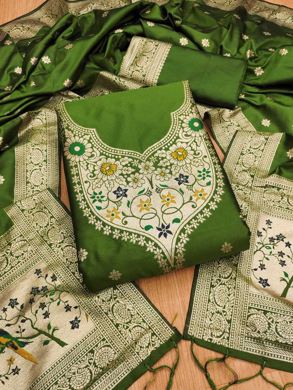 Ynf Soft Silk KESH714 SOFIA Suits & Dresses Wholesale Unstitched Suits Ladies Silk Suit Designer Suits Manufacturer- Kapda Export