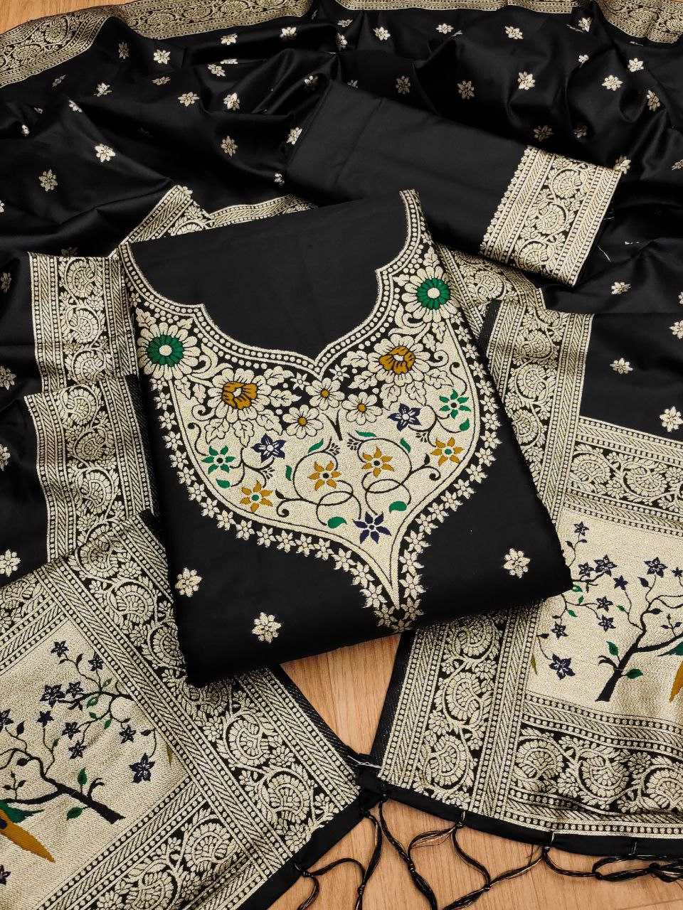 Ynf Soft Silk KESH714 SOFIA Suits & Dresses Wholesale Unstitched Suits Ladies Silk Suit Designer Suits Manufacturer- Kapda Export