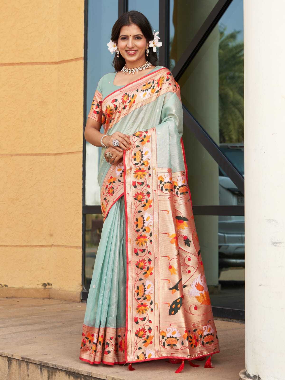 Ynf Soft Tissue KESH692 GAYATRI Sarees Festive Collections Wholesale Organza Sarees Zari Sarees Sarees With Blouse Manufacturer- Kapda Export