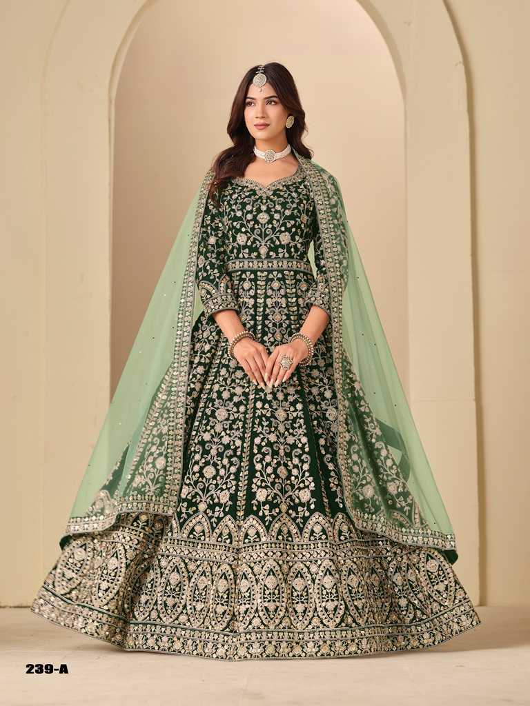 Ynf Velvet KESH481 AANAYA VOL 239 Lehengas Wholesale Designer Lehenga Wedding Lehenga Velvet Lehenga Manufacturer- Kapda Export