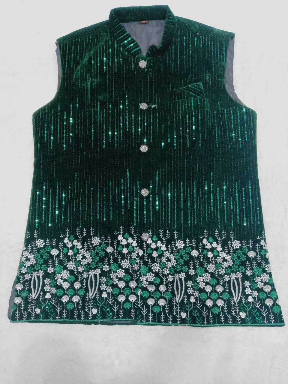 Ynf Velvet KESH650 Velvet Vol 3 Mens Wear Wholesale Mens Ethnic Jackets Festive & Wedding Coats Designer Ethnic Set Manufacturer- Kapda Export