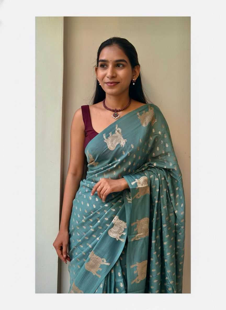 Ynf Viscose KESH604 VANITA Sarees Wholesale Designer Sarees Party Wear Sarees Ruffle Sarees Manufacturer- Kapda Export