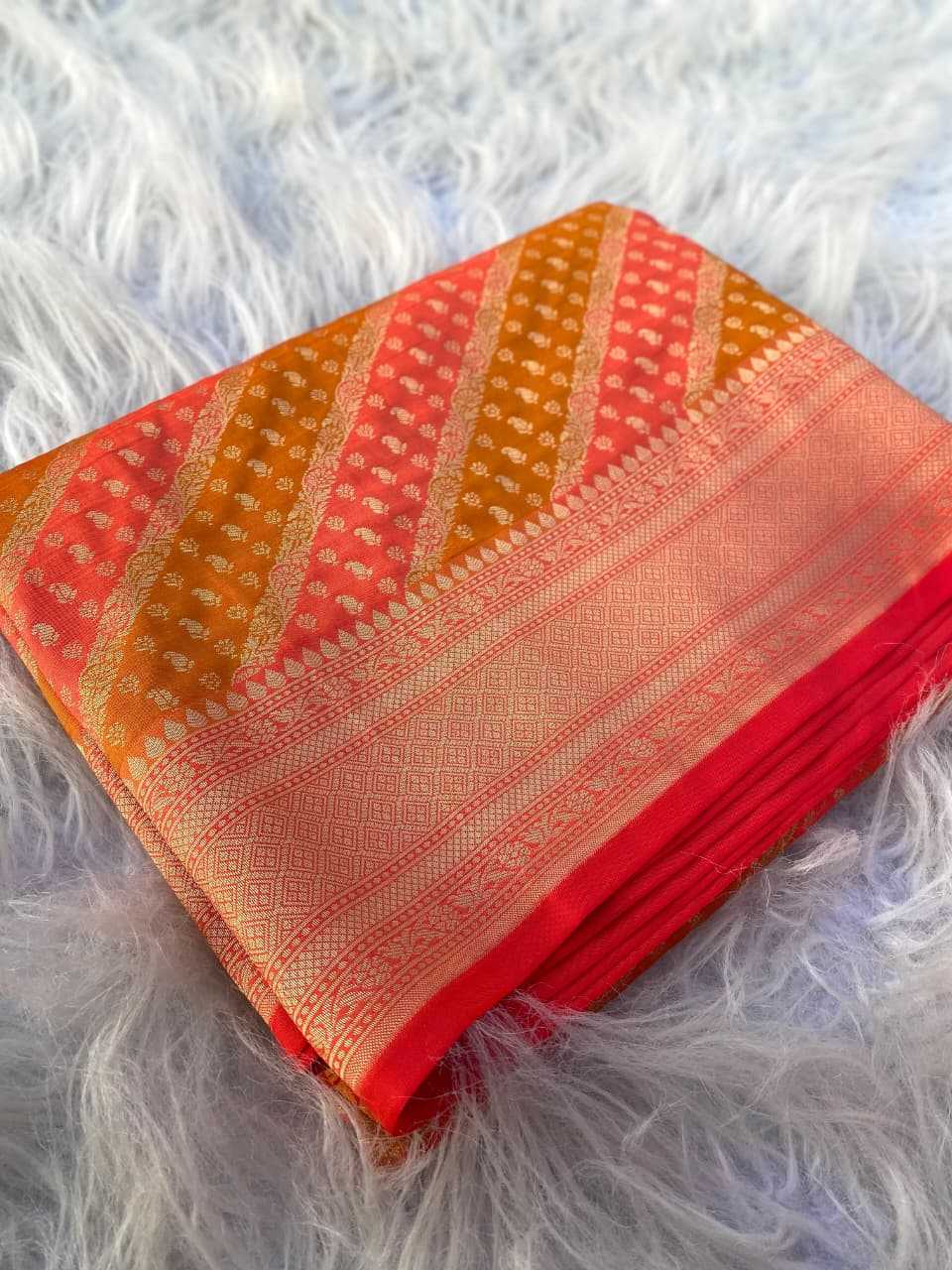 Ynf Banarasi Soft Silk KESH249 Kashi Sarees Silk Sarees Wholesale Banarasi Silk Sarees Leheriya Sarees Silk Sarees For Weddings Manufacturer- Kapda Export
