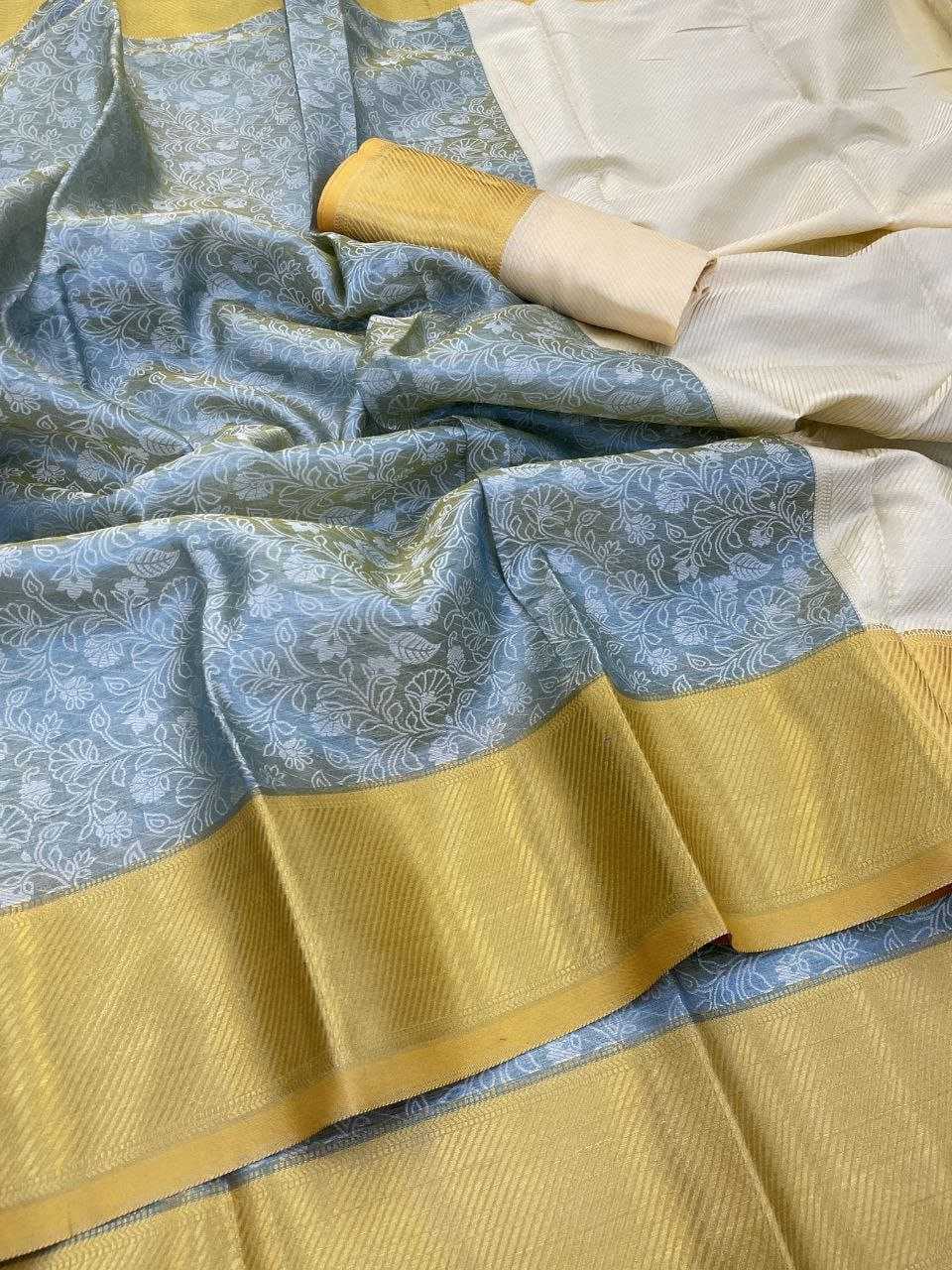 Ynf Banarasi Warm silk RIN216 Snehzala Sarees Wholesale Tissue Silk Saree Zari Sarees Golden Sarees Manufacturer- Kapda Export