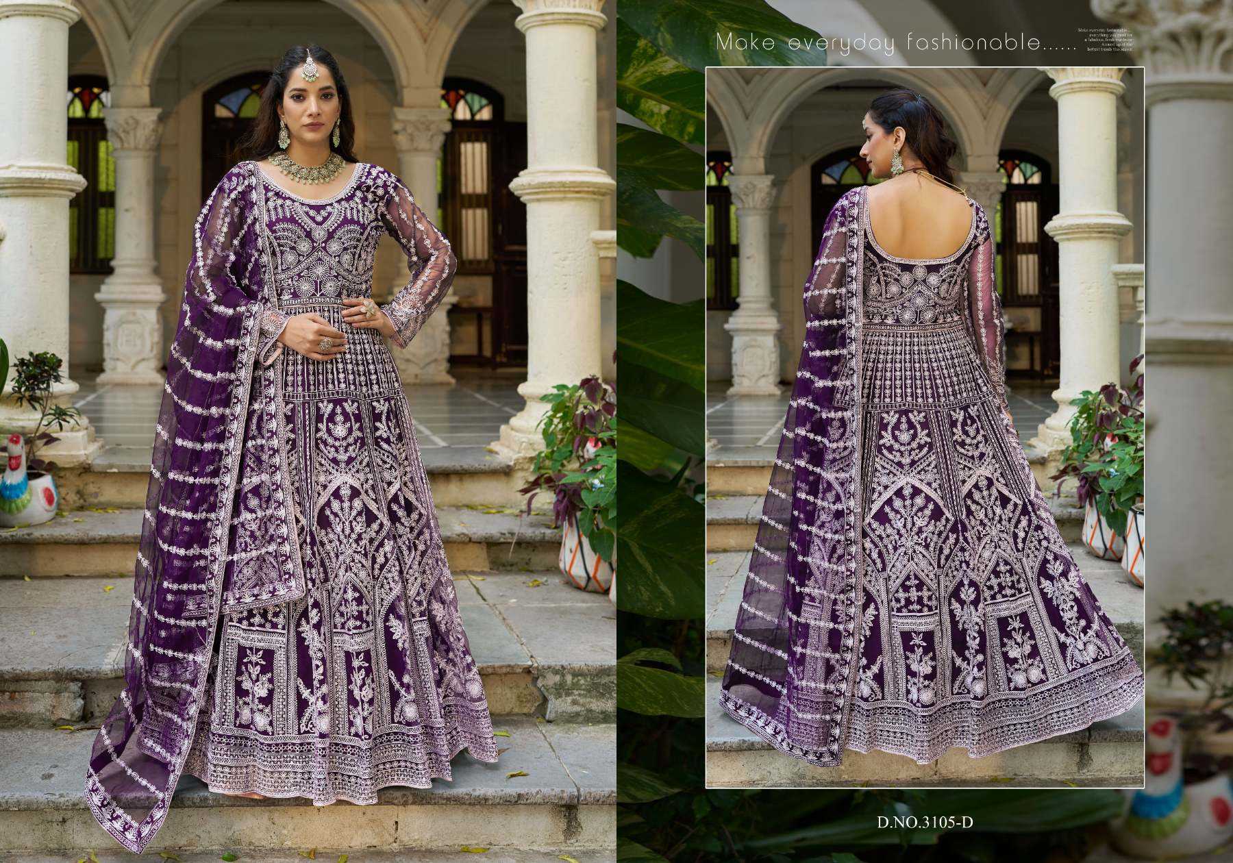 Ynf Butterfly Net KESH630 MEHFIL-3 Suits & Dresses Wholesale Anarkali Suits Party wear suits Wedding Suits Manufacturer- Kapda Export