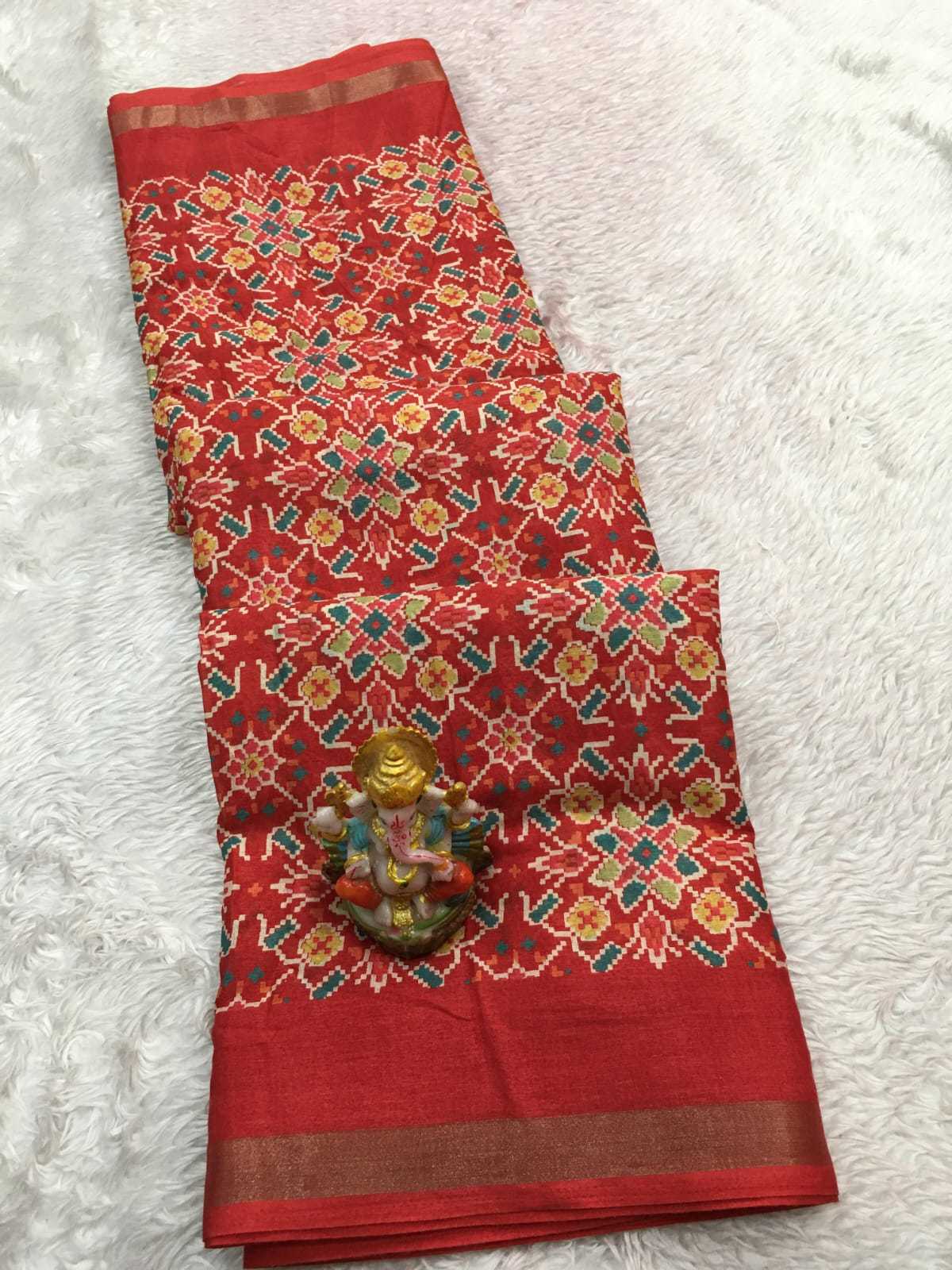 Ynf Chanderi Cotton RIN102 Fast Sarees Wholesale Designer Sarees Printed Sarees Chanderi Sarees Manufacturer- Kapda Export