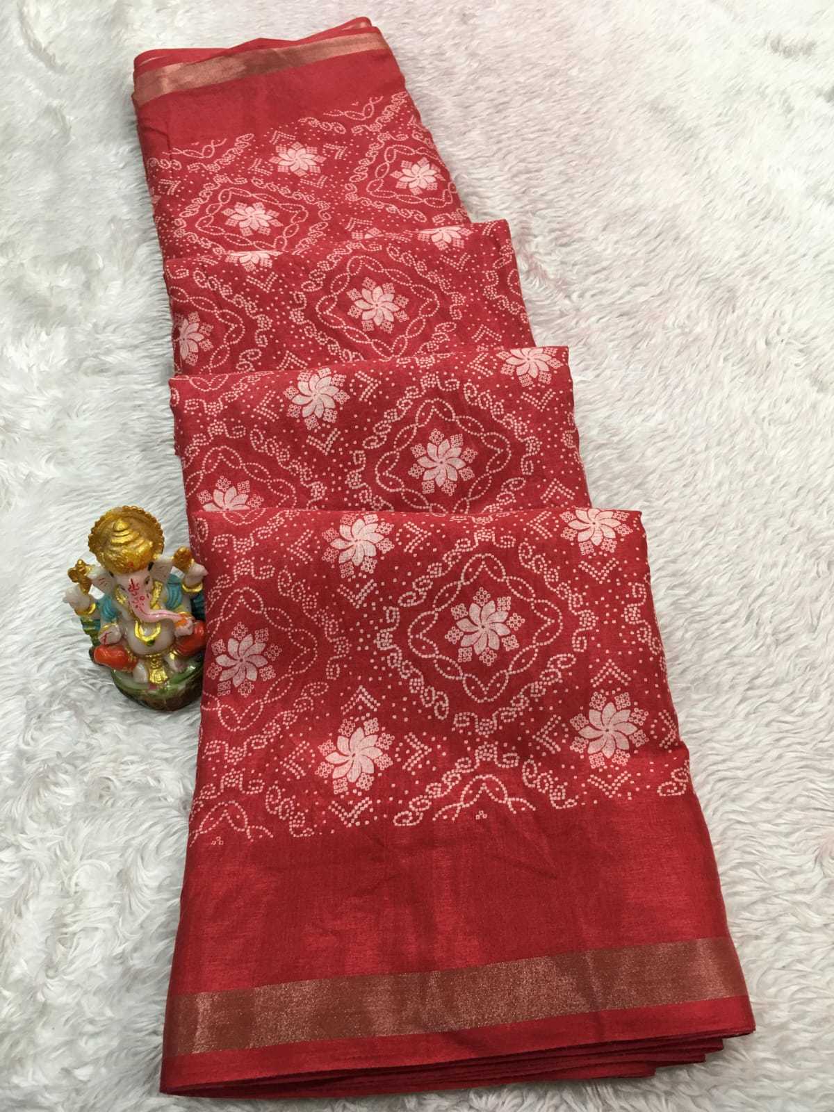 Ynf Chanderi Cotton RIN102 Fast Sarees Wholesale Designer Sarees Printed Sarees Chanderi Sarees Manufacturer- Kapda Export