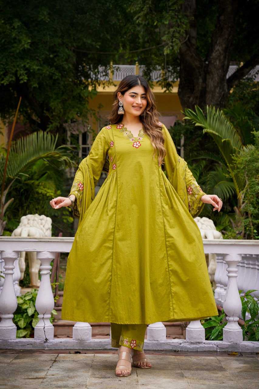 Ynf Chanderi Silk KESH595 SAYESHA Suits & Dresses Festive Collections Wholesale Ladies Silk Suit Chanderi Suit Embroidered Suits Manufacturer- Kapda Export