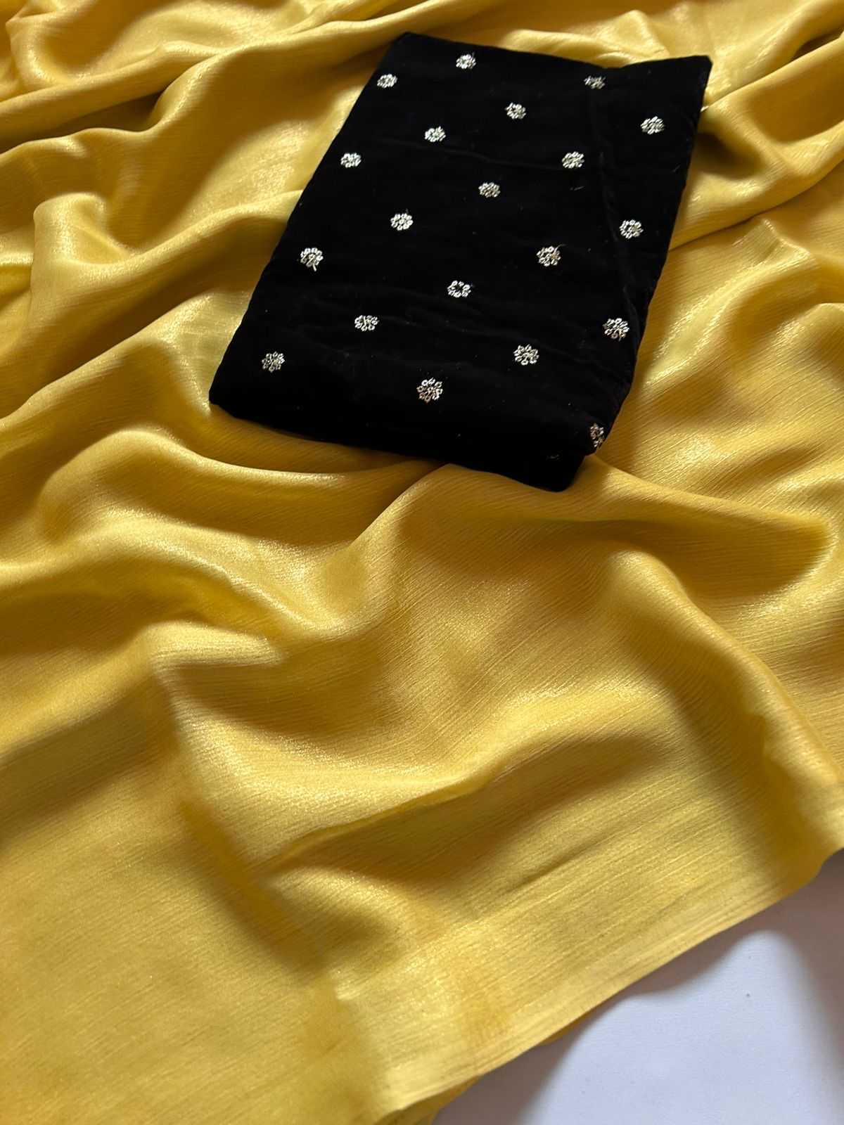 Ynf Chiffon KESH622 168 Sarees Festive Collections Wholesale Chiffon Sarees Festive Sarees Sarees With Blouse Manufacturer- Kapda Export