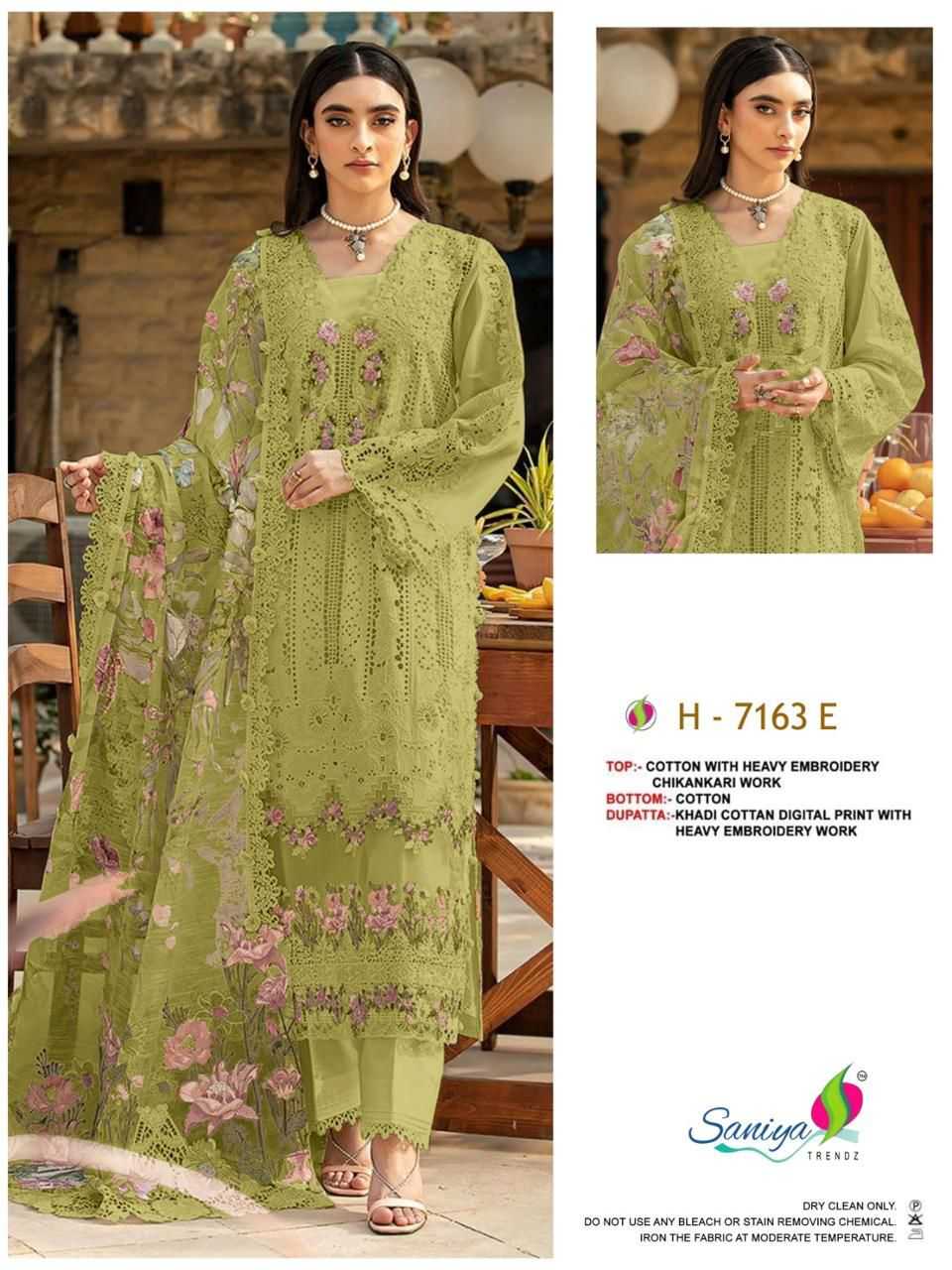 Ynf Chikan KESH677 SANIYA ELAF 7163 Kurti Wholesale Ethnic Kurtis Long Kurtis Party Wear Kurtis Manufacturer- Kapda Export