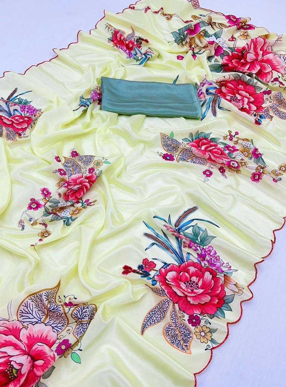 Ynf Chinon KESH681 Bareli Sarees Wholesale Designer Sarees Printed Sarees Chiffon Sarees Manufacturer- Kapda Export