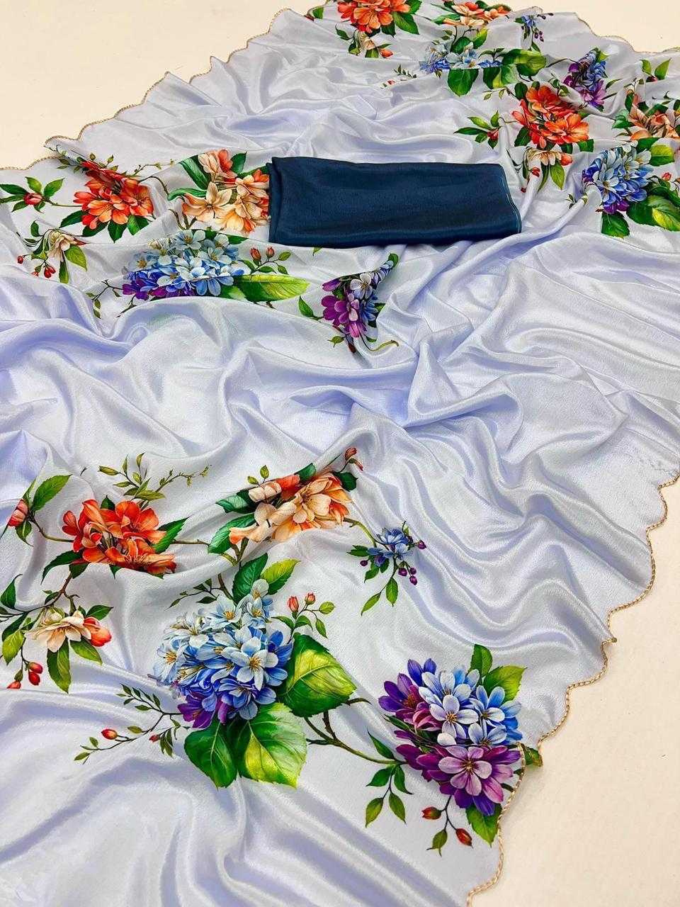 Ynf Chinon KESH681 Bareli Sarees Wholesale Designer Sarees Printed Sarees Chiffon Sarees Manufacturer- Kapda Export