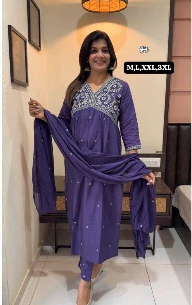 Ynf Cotton KESH536 101 Suits & Dresses Festive Collections Wholesale Cotton Suits Anarkali Suits Party wear suits Manufacturer- Kapda Export