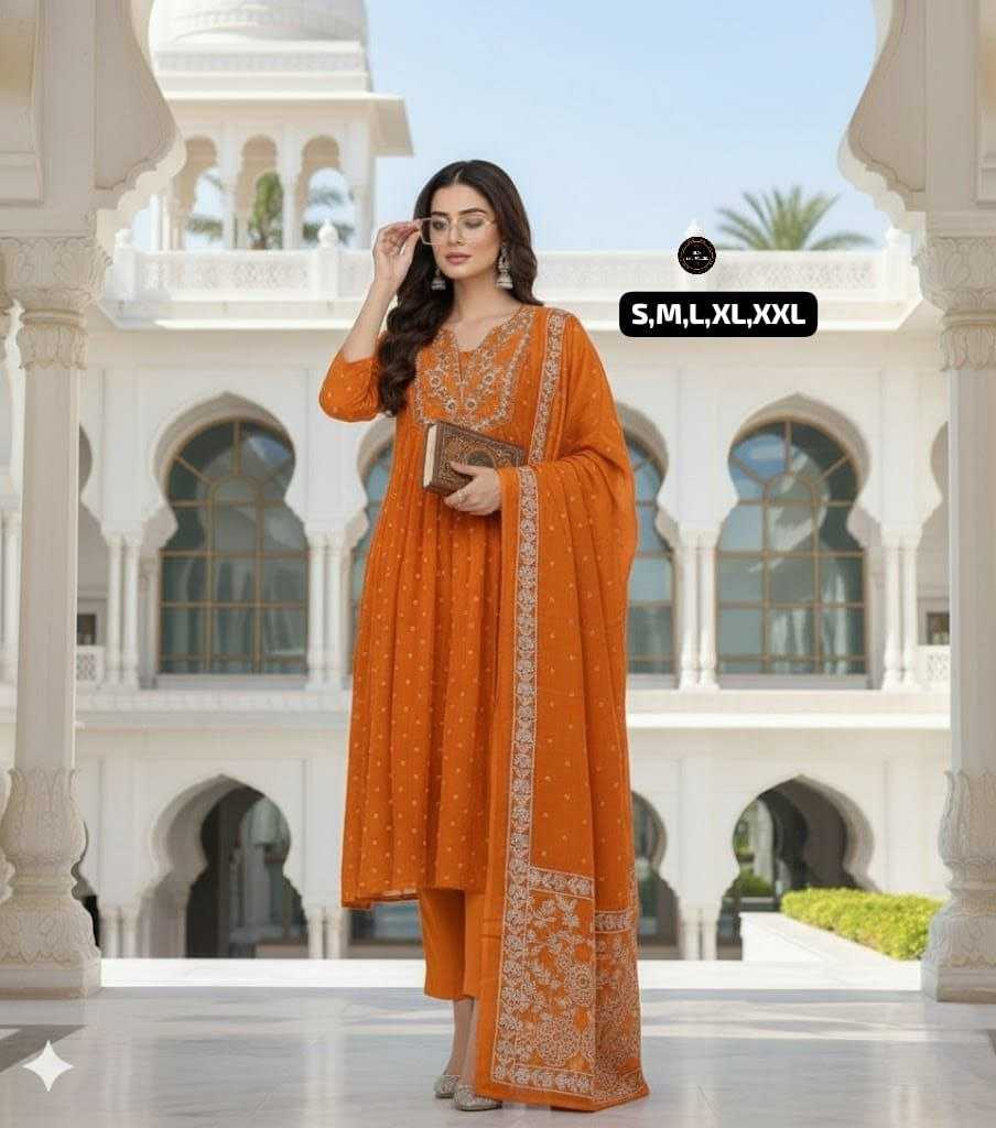 Ynf Cotton KESH536 dreamy Kurti Wholesale Anarkali Kurtis Embroidered Kurtis Flared Kurtis Manufacturer- Kapda Export