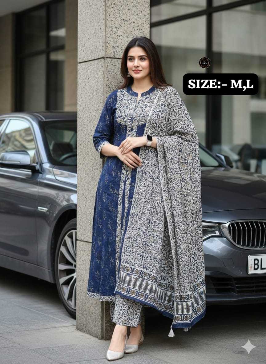 Ynf Cotton KESH536 MUNNI Kurti Wholesale Festive Kurtis Anarkali Kurtis Embroidered Kurtis Manufacturer- Kapda Export