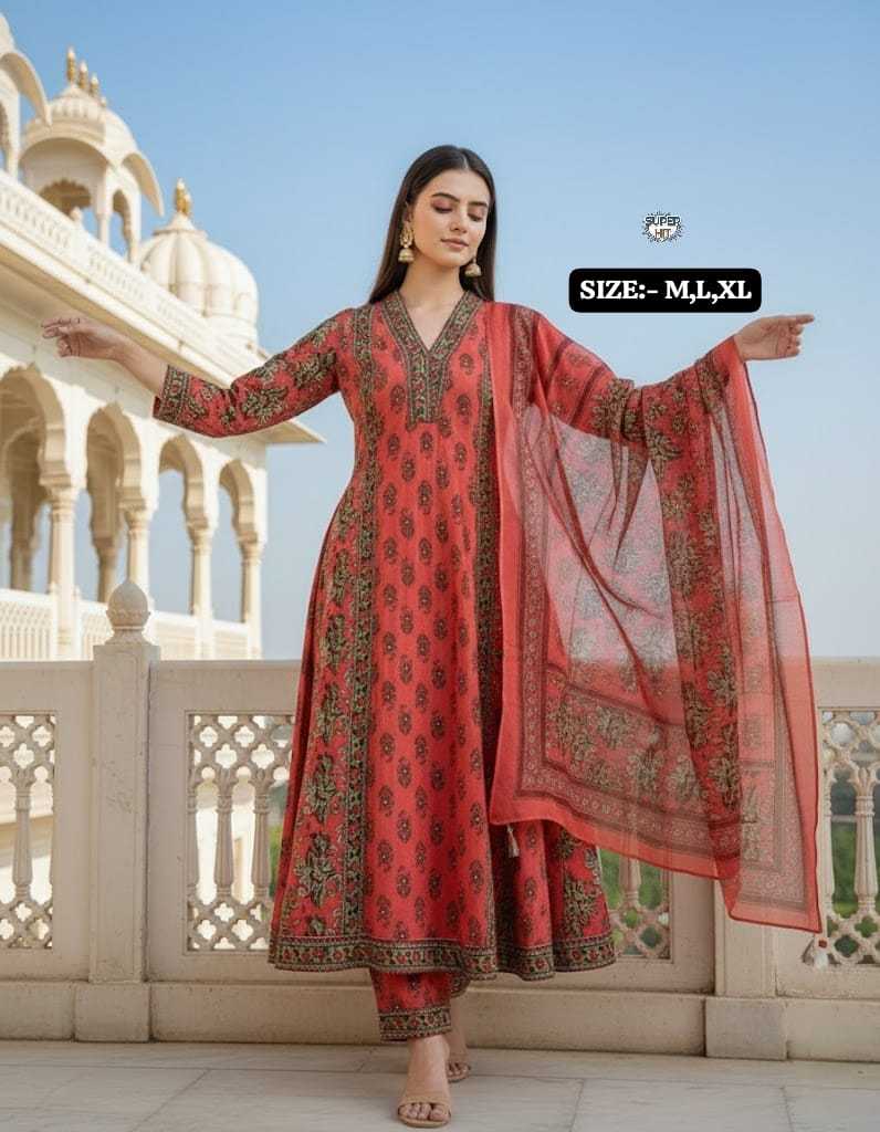 Ynf Cotton KESH536 NIKITIA Kurti Wholesale Festive Kurtis Anarkali Kurtis Embroidered Kurtis Manufacturer- Kapda Export