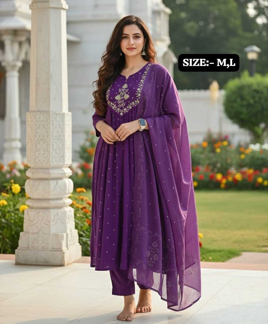 Ynf Cotton KESH536 NITISH Kurti Wholesale Festive Kurtis Anarkali Kurtis Embroidered Kurtis Manufacturer- Kapda Export