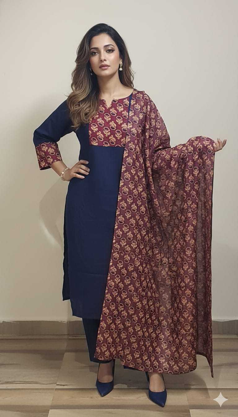 Ynf Cotton KESH585 MIYANI Suits & Dresses Wholesale Printed Suits Designer Suits Long Kurti Suits Manufacturer- Kapda Export