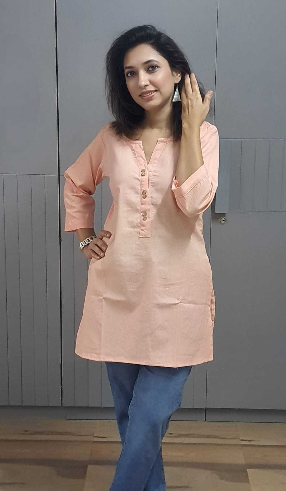 Ynf Cotton KESH585 SAAD Kurti Wholesale Workwear Kurtis Designer Kurtis Tunic Kurti Manufacturer- Kapda Export