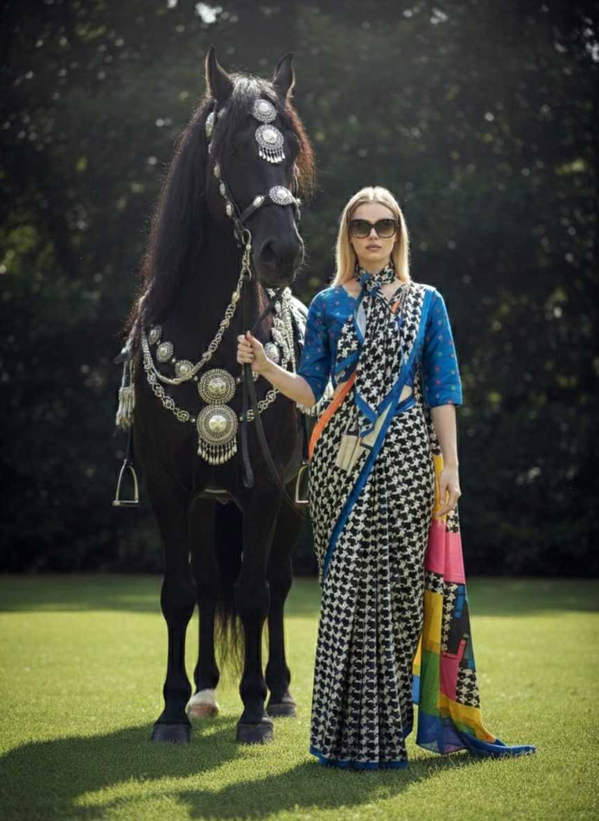 Ynf Crepe Silk KESH113 Hiso-3 Sarees Festive Collections Wholesale Designer Sarees Ready To Wear Sarees Silk Sarees Manufacturer- Kapda Export