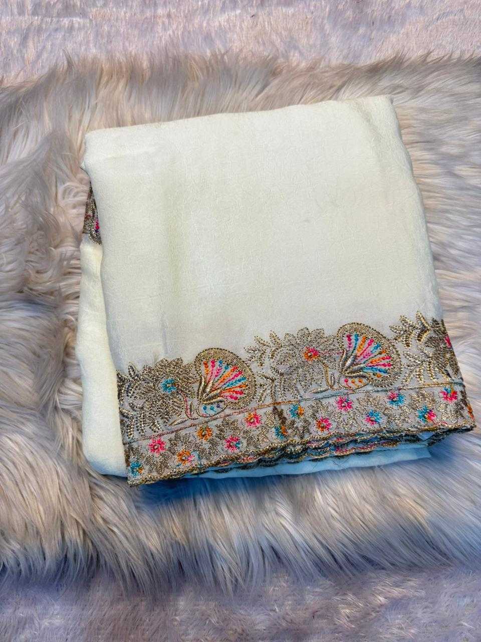 Ynf Crush Silk KESH671 ncy Sarees Wholesale Fancy Sarees Sequin Sarees Embroidered Sarees Manufacturer- Kapda Export