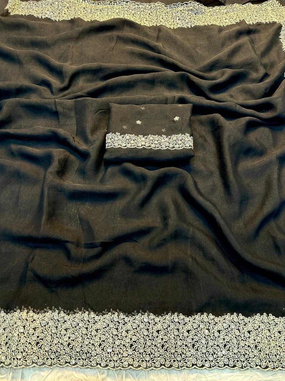 Ynf Crush Silk KESH691 128 Sarees Festive Collections Wholesale Sequins Work Saree Silk Sarees Sarees With Blouse Manufacturer- Kapda Export