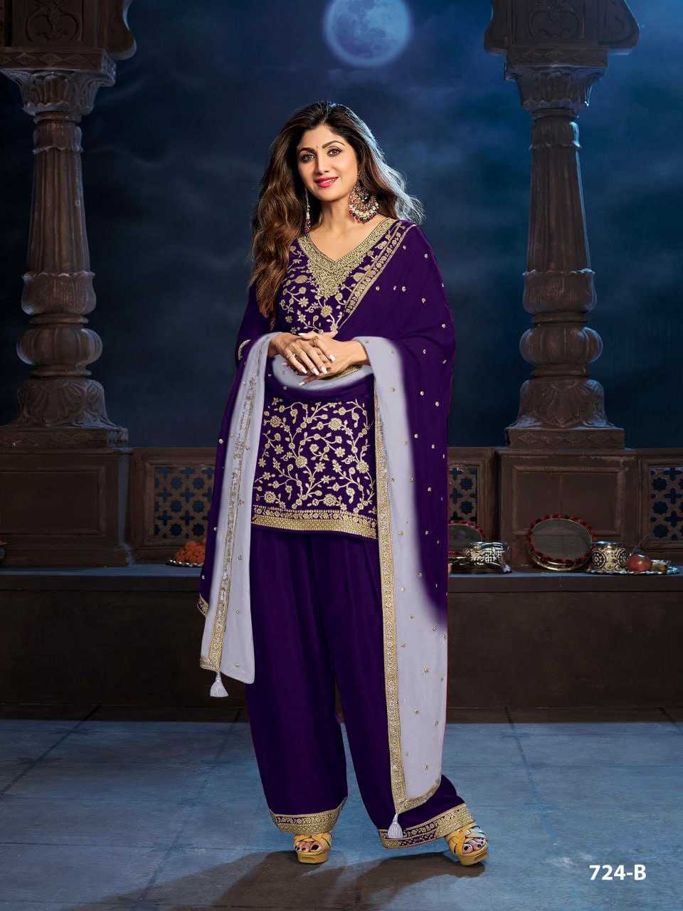 Ynf Dola Silk Pure Viscos KESH704 SITARAH 724 Suits & Dresses Bollywood Collections Wholesale Shilpa Shetty Collections Designer Suits Ethnic Dresses Manufacturer- Kapda Export