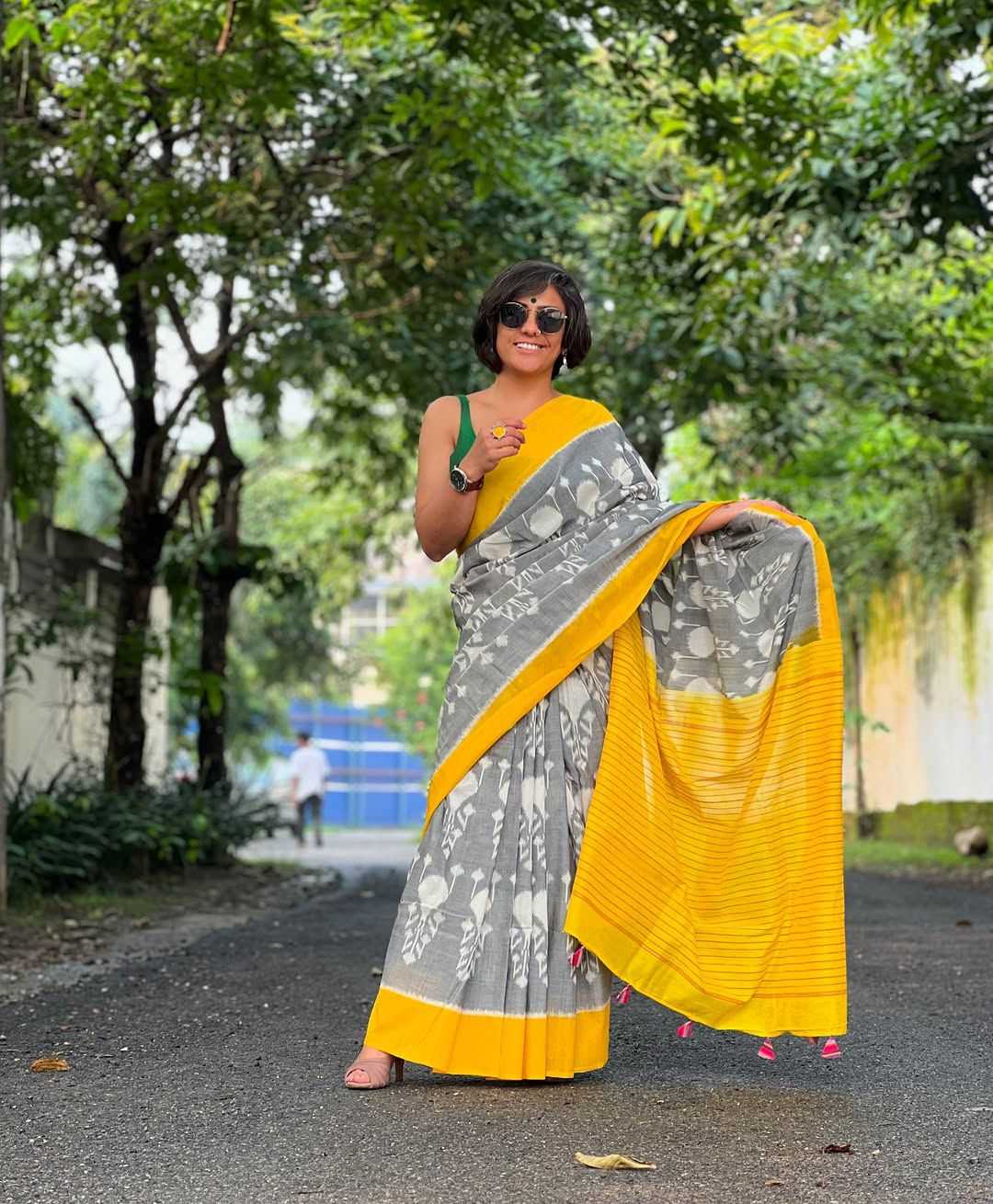 Ynf Fancy KESH690 232 Sarees Wholesale Ikkat Saree Traditional Sarees Festive Sarees Manufacturer- Kapda Export