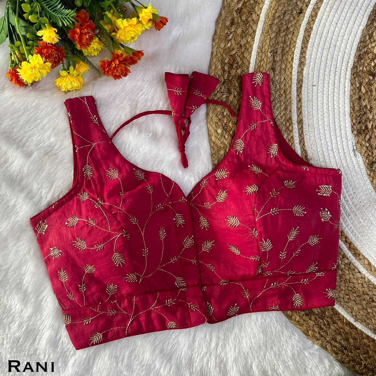 Ynf Fancy KESH728 101 Readymade Blouses Festive Collections Wholesale Blouse Embroidered Blouses Navratri Blouses Manufacturer- Kapda Export