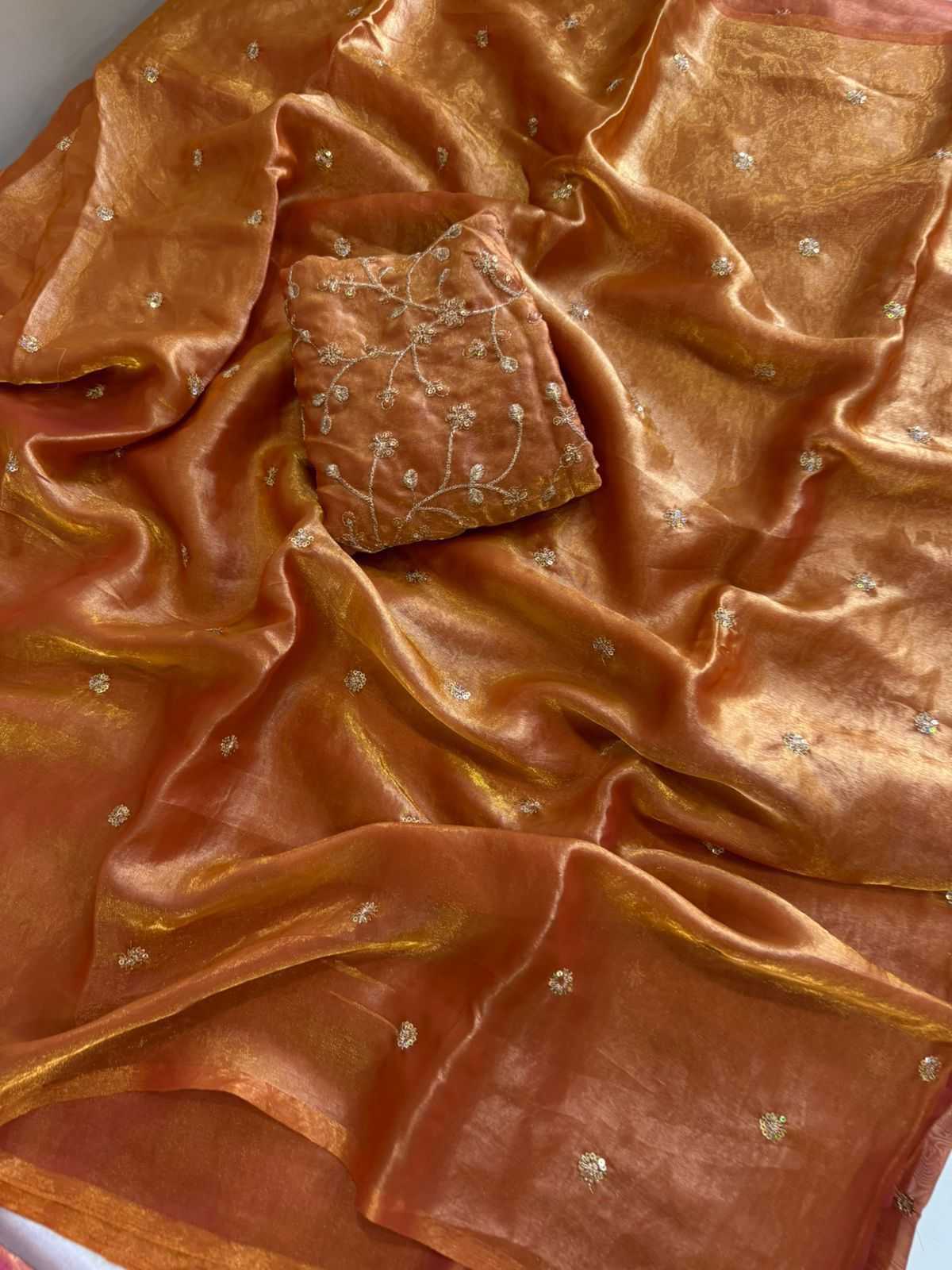 Ynf FENDY KESH547 302 Sarees Wholesale Sequence Sarees Work Sarees Satin Sarees Manufacturer- Kapda Export