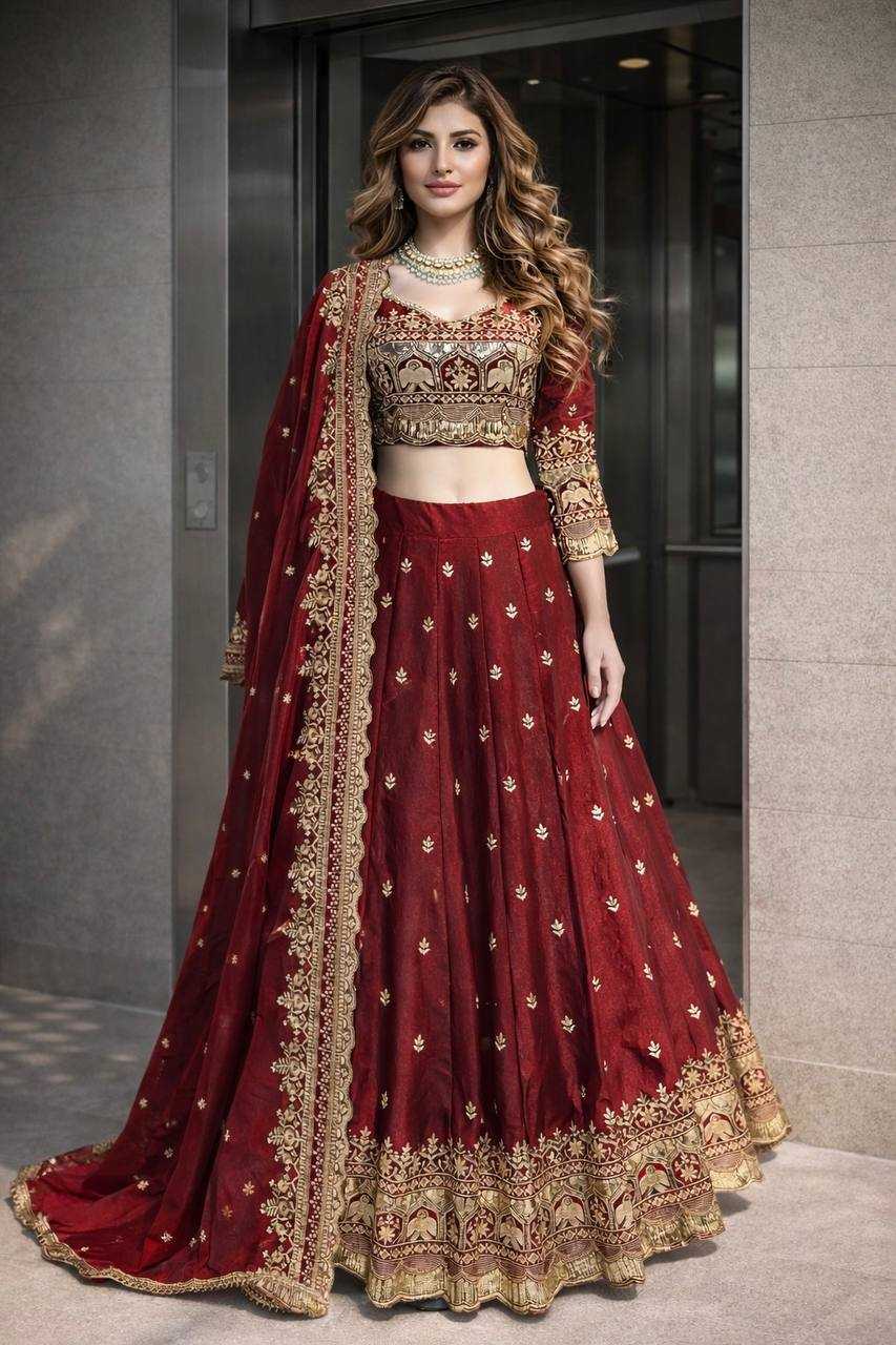 Ynf FENDY Silk KESH490 703 Lehengas Wholesale Designer Lehenga Bridal Lehenga Wedding Lehenga Manufacturer- Kapda Export
