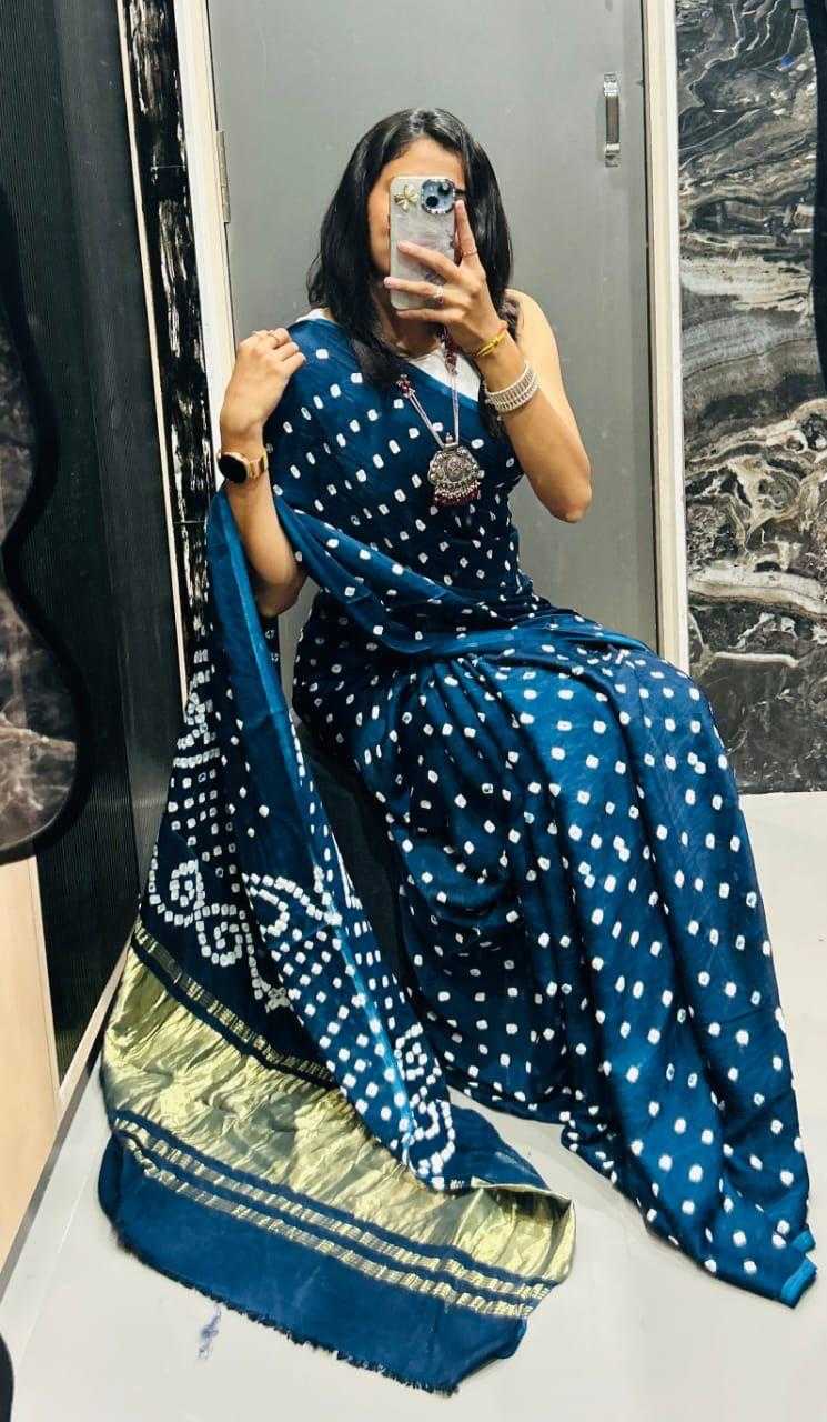 Ynf Gajji Silk KESH576 Gaji Sarees Wholesale Designer Sarees Party Wear Sarees Bandhani Bandhej Sarees Manufacturer- Kapda Export